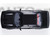 2023 Dodge Challenger SRT Super Stock Pitch Black with Red Interior 1/18 Model Car Autoart 71765