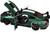 Ford Mustang Shelby GT500 Eruption Green Metallic with White Stripes 1/18 Model Car Autoart 73097