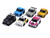 QubeCarz Series #1 Set of 6 pieces 1/64 Diecast Model Cars Mini GT QZ-COMBO001
