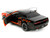 Dodge Challenger SRT Hellcat Orange Metallic and Black Pink Slips Series 1/18 Diecast Model Car Jada 35722