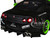 Nissan GT R R35 Liberty Walk Body Kit 2 0 RHD Right Hand Drive Green and Matt Black Pink Slips Series 1/18 Diecast Model Car Jada 35724