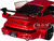 RWB Body Kit Red Metallic with Black Stripes Pink Slips Series 1/18 Diecast Model Car Jada 35726