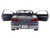 1999 Nissan Skyline GT R R34 RHD Right Hand Drive Silver Metallic with Purple Wheels 1/18 Diecast Model Car Solido S1804310
