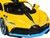 Bugatti Divo Yellow Metallic with Carbon and Blue Accents Special Edition 1/24 Diecast Model Car Maisto 31526y
