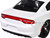 2023 Dodge Charger Pursuit Police Car Unmarked White with Flashing Light Bar Front and Rear Lights and 2 Sounds Builder s Kit 1/24 Diecast Model Car Motormax 79622BB-W