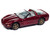 2003 Chevrolet Corvette Convertible 50th Anniversary Anniversary Red Metallic Classic Gold Collection 1/64 Diecast Model Car Johnny Lightning JLCG033-JLSP387B