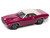 1971 Dodge Challenger R T Panther Pink with White Top and Interior Classic Gold Collection 1/64 Diecast Model Car Johnny Lightning JLCG033-JLSP417A