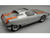 1976 Ferrari 308 GT Rainbow By Bertone Silver Metallic with Orange Stripes Mythos Series Limited Edition to 35 pieces Worldwide 1/18 Model Car Tecnomodel TM18-180F