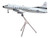 Convair C 131 Samaritan Transport Aircraft United States Navy NAS Guantanamo Bay 141017 White and Gray Gemini 200 Series 1/200 Diecast Model Airplane GeminiJets G2USN1137