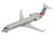 Bombardier CRJ200 Commercial Aircraft American Eagle Air Wisconsin N420AW Gray with Red and Blue Tail 1/400 Diecast Model Airplane GeminiJets GJ2367