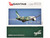 Airbus A220 300 Commercial Aircraft QantasLink Flying Art Series Minyma Kutjara Tjukurpa VH X4A White with Green Graphics 1/200 Diecast Model Airplane Herpa HE573351
