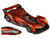 McLaren Solus GT Orange Metallic 1/64 Diecast Model Car CM Model CM64-SOLUSGT-07