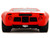 Ford GT40 MK1 Red with White Stripes and Graphics Pink Slips Series 1/18 Diecast Model Car Jada 36381