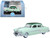 1954 Pontiac Chieftain 4 Door Shannon Green with Brookmere Green Top 1/87 (HO) Scale Diecast Model Car Oxford Diecast 87PC54005