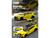 Honda Civic Type R FK8 RHD Right Hand Drive Yellow with Black Top 1/64 Diecast Model Car Inno Models IN64-FK8-YL