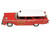 1959 Ford Country Squire Fruitland MD Fire Chief Red with White Top Limited Edition to 200 pieces Worldwide 1/43 Model Car Goldvarg Collection GC-091C