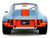 Porsche 911 RSR Gulf Oil Light Blue with Orange Stripes Pink Slips Series 1/18 Diecast Model Car Jada 36384
