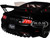 Shelby GT500 Code Red Black with Red Stripes Pink Slips Series 1/18 Diecast Model Car Jada 36385