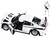 2021 Dodge Charger SRT Hellcat White with Graphics and Stormtrooper Figure Star Wars Franchise Hollywood Rides Series 1/24 Diecast Model Car Jada 36478