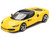 Ferrari 296 GTB Giallo Modena Yellow with Black Top 1/64 Diecast Model Car BBR BBRFER64005