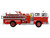 1974 Ward LaFrance Fire Engine San Francisco Fire Department Engine 31 Red with White Top 5 Alarm" Series Limited Edition 1/87 (HO) Diecast Model Iconic Replicas 87-0649