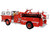 1974 Ward LaFrance Fire Engine San Francisco Fire Department Engine 31 Red with White Top 5 Alarm" Series Limited Edition 1/87 (HO) Diecast Model Iconic Replicas 87-0649