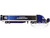 Freightliner Fifth Generation Cascadia Raised Roof Sleeper & 53 Utility Trailer with Skirts Midnight Blue 1/64 Diecast Model DCP/First Gear 60-1999