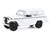 1971 Jeep Jeepster Commando White with Black Stripes All Terrain Series 17 1/64 Diecast Model Car Greenlight 35310C