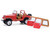 1980 Jeep CJ 7 Laredo Red with Tan Top All Terrain Series 17 1/64 Diecast Model Car Greenlight 35310E