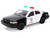 Ford Crown Victoria LAPD Los Angeles Police Department Black and White The Fast and the Furious 2001 Movie Fast & Furious Series 1/32 Diecast Model Car Jada 36357