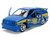 Volkswagen Jetta Police Vehicle Rio Federal Highway Police Blue with Yellow Stripes Fast Five 2011 Movie Fast & Furious Series 1/32 Diecast Model Car Jada 36363