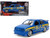 Volkswagen Jetta Police Vehicle Rio Federal Highway Police Blue with Yellow Stripes Fast Five 2011 Movie Fast & Furious Series 1/32 Diecast Model Car Jada 36363