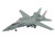 Grumman F 14A Tomcat Fighter Aircraft VF 1 with Optional Decals United States Navy Air Power Series 1/72 Diecast Model Hobby Master HA5260