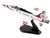 Northrop T 38 NASA Aircraft #1 Thunderbirds Bicentennial Scheme 1976 United States Air Force Air Power Series 1/72 Diecast Model Hobby Master HA5416