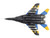Mikoyan MIG 29 Fulcrum Aircraft Ghost of Kyiv 40th Tactical Aviation Brigade Vasylkiv Air Base 2023 Ukrainian Air Force Air Power Series 1/72 Diecast Model Hobby Master HA6525