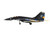 Mikoyan MIG 29 Fulcrum Aircraft Ghost of Kyiv 40th Tactical Aviation Brigade Vasylkiv Air Base 2023 Ukrainian Air Force Air Power Series 1/72 Diecast Model Hobby Master HA6525