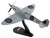 Supermarine Spitfire Mk IXc Fighter Aircraft MA466 BQ S No. 451 Squadron Corsica 1944 Royal Australian Air Force Air Power Series 1/48 Diecast Model Hobby Master HA8328