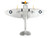Supermarine Spitfire Mk VIII Fighter Aircraft A53 379 Flight Lieutenant David Glaser No 549 Squadron Strauss Airstrip 1944 Royal Australian Air Force Air Power Series 1/48 Diecast Model Hobby Master HA8329