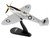 Supermarine Spitfire Mk VIII Fighter Aircraft A53 379 Flight Lieutenant David Glaser No 549 Squadron Strauss Airstrip 1944 Royal Australian Air Force Air Power Series 1/48 Diecast Model Hobby Master HA8329