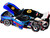 Ford Mustang RTR #130 James Deane AutoZone Formula Drift PRO Championship 2025 with Lights RTR Vehicles Series 1/24 Diecast Model Car Jada 37244