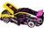 Ford Mustang RTR #213 Ben Hobson Pennzoil Formula Drift PRO Championship 2025 with Lights RTR Vehicles Series 1/24 Diecast Model Car Jada 37245