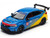 Honda Civic Type R FL5 Spoon Sports Blue and Yellow Tokyo Auto Salon Hong Kong 2025 1/64 Diecast Model Car Pop Race PR640469