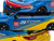 Honda Civic Type R FL5 Spoon Sports Blue and Yellow Tokyo Auto Salon Hong Kong 2025 1/64 Diecast Model Car Pop Race PR640469