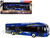 Nova Bus LFSH HEV Hybrid Transit Bus MTA New York City Blue with Yellow Graphics Limited Edition to 504 pieces Worldwide 1/87 (HO) Diecast Model Iconic Replicas 87-0635