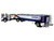 Volvo FM500 with Esterer Aviation Refueling Tanker Truck Gulf Aviation White with Blue Stripes Limited Edition 1/87 (HO) Diecast Model Iconic Replicas 87-0638