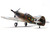 Curtiss P 40B C Warhawk Fighter Aircraft White 7 1st Squadron Flying Tigers Chinese Air Force 1942 1st American Volunteer Group 1/72 Diecast Model Airplane Legion LEG-14623LA