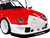 2020 RWB Bodykit Porco Rosso Red and White 1/18 Diecast Model Car Solido S1808505