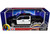 2019 Ford F 150 Lariat Crew Cab Pickup Truck Black and White with Flashing Light Bar and Front and Rear Lights and Sounds 1/24-1/27 Diecast Model Car Motormax 79542BKW