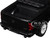 2019 RAM 1500 Laramie Crew Cab Pickup Truck Black and White with Flashing Light Bar and Front and Rear Lights and Sounds 1/24 1/27 Diecast Model Car Motormax 79544BKW