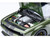 2022 Dodge Challenger SRT Jailbreak F8 Green with Carbon Stripes 1/18 Model Car Autoart 71761